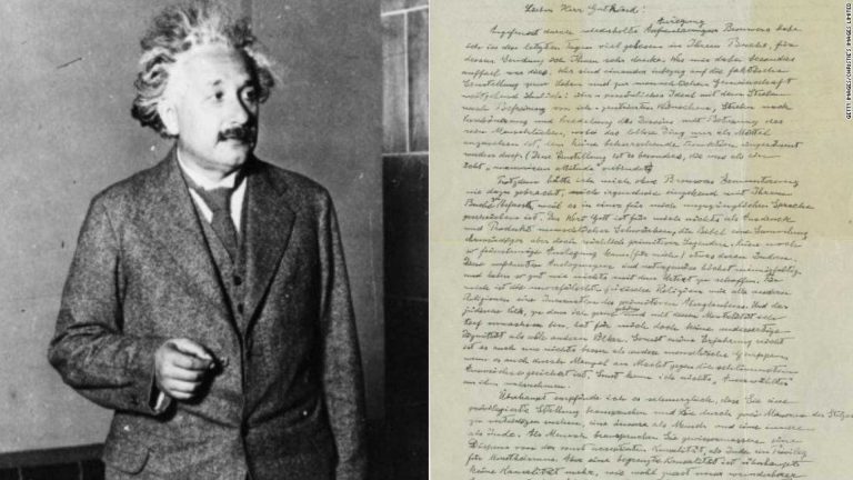 Carta de Einstein revela receios antes dos nazis chegarem ao poder