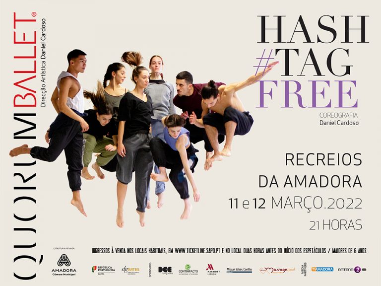 Quorum Ballet estreia o espetáculo “HASHTAG#FREE de Daniel Cardoso