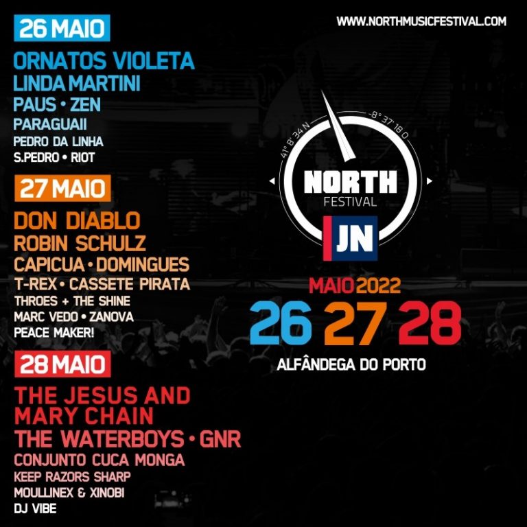 Cartaz da quarta edição do JN North Festival já está completo